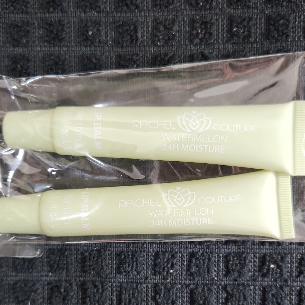 Rachel Couture Watermelon Lip Balm-2 Pack